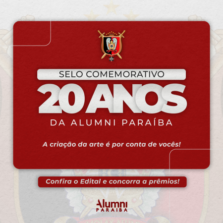 Selo Comemorativo aos 20 anos Alumni Paraíba