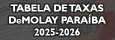Tabela de Taxas